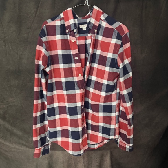 Meroma Plaid Casual Button Down - Picture 1 of 4